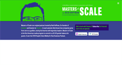 Desktop Screenshot of mastersofscale.com