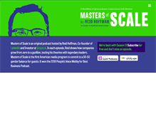 Tablet Screenshot of mastersofscale.com